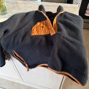 FP Movement by Free People Black and Orange Puffer Jacket